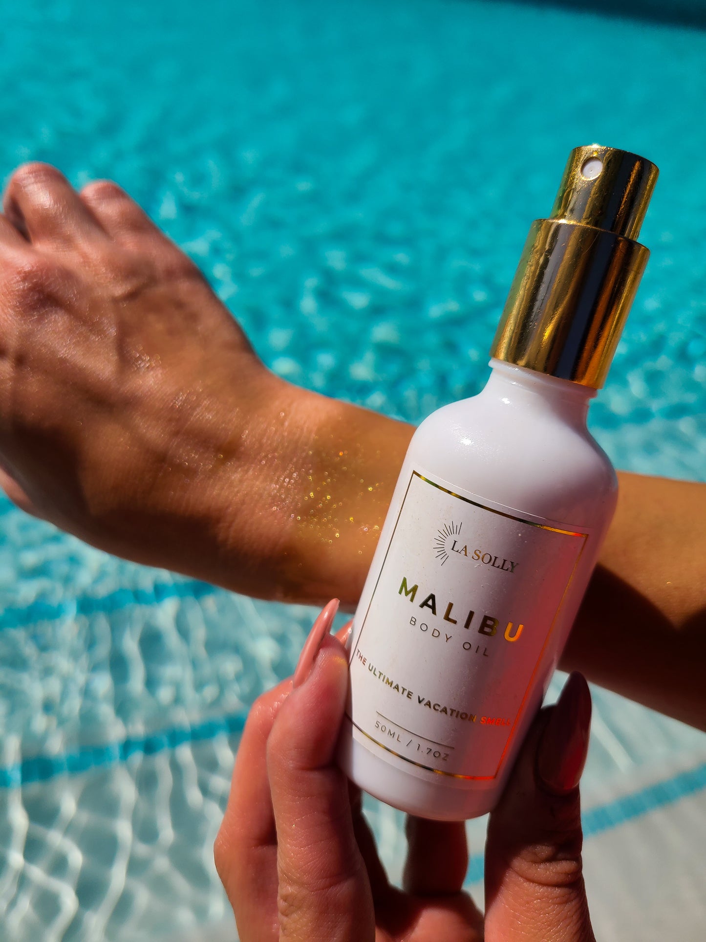 Malibu Shimmering Body Oil